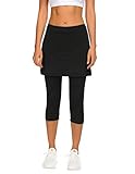 Balancora Wanderrock Damen mit Innenhose 3/4 Sportskort Tennis/Hockey/Golf Sport-Hosen...