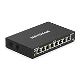 NETGEAR GS308E Managed Switch 8 Port Gigabit Ethernet LAN Switch Plus...