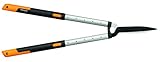 Fiskars SmartFit Teleskop-Heckenschere, Antihaftbeschichtet, Hochwertige Stahl-Klingen,...