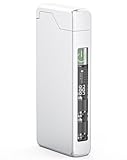 VVAY Elektro Lichtbogen Feuerzeug USB C Aufladbar, Sturmfeuerzeug Elektrisch