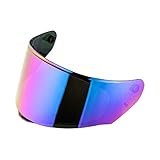 Helmvisier für FF328/FF353/FF800,Motorradhelm Visier,Motorrad Windschutz Helm Objektiv...