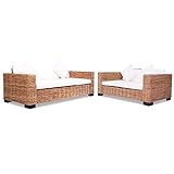 Tidyard Rattan Sofa Set 15-TLG.Lounge Sofa Set, Polyrattan Couch, Gartensofa,...