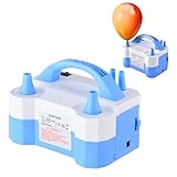 Elektrische Luftballonpumpe, automatisches Gebläse für Luftballons, Luftballon-Girlande...