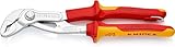 KNIPEX Cobra VDE Hightech-Wasserpumpenzange, isoliert isoliert mit Mehrkomponenten-Hüllen...