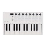 Kompakter MIDI-Keyboard-Controller für die Beat-Erstellung Virtueller...