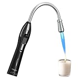 YZLighter Stabfeuerzeug Gas Nachfüllbar Kaminfeuerzeug Jetflamme Feuerzeug Lang...