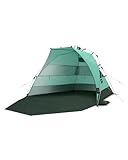 qeedo Quick Bay Pro Große Strandmuschel mit UV-Schutz (UV80) für 3 Personen inkl....