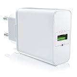 CSL - USB Ladegerät mit Schnellladefunktion - Netzteil mit Quick Charge 3.0 -...