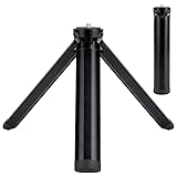 QIMEI-SHOP Mini Tripod Kamera Stativ Tischstativ aus Aluminiumlegierung mit 1/4...