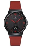 JUNGHANS Funk-Solar Herrenuhr Force Mega Solar Rot 018/1402.00