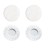 4 Stück Polierhauben Polieraufsatz Akkuschrauber, Lammwoll Polierpads Kompatibel mit...