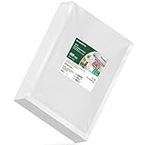 Bonsenkitchen Profi Vakuumbeutel, 100 Beutel 20x30cm Vakuumierbeutel für alle Vakuumierer...