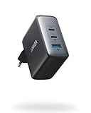 Anker 100W USB C Ladegerät, 736 Netzteil (Nano II), 3-Port Schnellladegerät, Für...