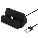 P59C USB C Ladestation – Typ C Dockingstation Ladegerät mit Kabel für Android...