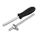 Hochfester 1/4-Zoll Antriebs Gleitgriffadapter Aus Kohlenstoffstahl 2-teiliges Set Für...