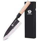WILDMOK 19,4 cm Deba-Messer, deutsches Edelstahl-Sashimi-Messer, asiatisches...