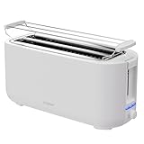Bomann Toaster 4 Scheiben | Langschlitztoaster mit...