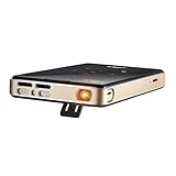 FPVAWKBL QUYNAGER Projektor Mini Android 9.0 4000 mAh Akku, unterstützt 4K Miracast...