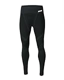 JAKO Herren Long Tights Comfort 2.0, Schwarz, S