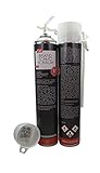 SDV Chemie Brandschutzschaum 1x 800ml Brandstoffklasse B1 schwer entflammbar...