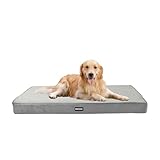HMTOPE Orthopädisches Hundebett, 10cm Dicke Hundekissen für Mittelgroße Hunde, Grosse...