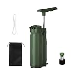 Wasserfilter Outdoor,Tragbare Wasserfilter,Wasseraufbereiter-Pumpe10000L Personal...