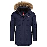 Höhenhorn 26H12 Arpiglias Herren Winter Jacke Parka Dunkelblau Gr. XL