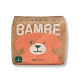 Bambe | Öko-Windeln | Größe L | von 9 bis 14 kg | ca. ab 12 Monaten | Packung mit 34...