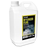 Audibax HF-5 Hazer Fluid Nebel-Flüssigkeit für Rauchmaschinen 5 Liter – Flüssigkeit...