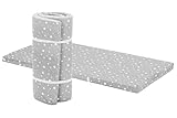 Fillikid Reisebettmatratze 60 x 120 cm | Baby-Matratze gerollt | Bettmatratze...