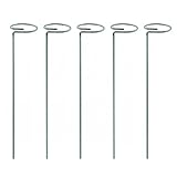 TOPKEAL Garten-Garten-Stütze, Klettern, Schmiede-Stützdraht, Metall, rund, für den...