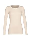 Dilling Merino Langarmshirt für Damen - Extra Feine Unterwäsche aus 100% Bio Merinowolle...