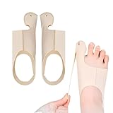 YOFDAL 2 Stück Ergonomisches Hallux Valgus Korrektur, Zehenspreizer, Täglicher Gebrauch...