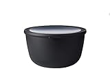 Mepal - Cirqula Multischüssel rund Nordic black – 3000 ml – Verwendbar als...