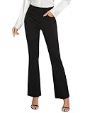 adorence Anzughose Damen, Business Hose Elegant, Slim Fit Stoffhose mit Stretch,...