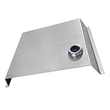 BABOSSA® Grill Pizzahaube inkl. Deckelthermometer | 55x40x9cm | V2A Edelstahl| Pizzacover...