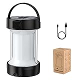 HAOSEM Multifunktionale Campingausrüstung Laterne Outdoor Solar Notfallleuchten Zelt...