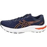 ASICS Herren GT-2000 11 Laufschuhe, Größe 45, DEEP Ocean/Bright Orange, Deep...