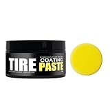 Generisch Auto Reifen Glanz - Reifenreiniger Und Leuchtet Dressing Paste | Tragbare...