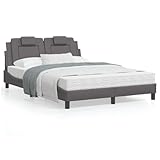 Homgoday Bettgestell mit Kopfteil Doppelbett Einzelbett Jugendbett Gästebett...