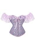 Felcia Korsett für Damen, lang, Vintage, viktorianisch, Retro, Korsett aus...