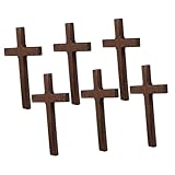 RORPOIR 6St kreuzen Taufkreuz katholische kreuzverzierung Handkreuz religiöse Kreuze...