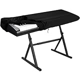 Dokon Klavier Abdeckung 61 Tasten, Elektronische Klaviertastatur Staubschutz 420D Oxford...