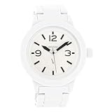 Oozoo Unisex Armbanduhr Vintage Series Analog Metall weiß UOC4116A Analoguhr