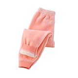 Thermoleggings Mädchen Baumwolle Jogginghose Elastischem Bund Trainingshosen Unisex Warm...
