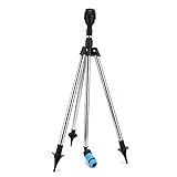 HUAOSN Rotierender Stativsprinkler, 360 Grad Automatisch Rotierende...