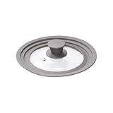 STONELINE Universaldeckel 3in1 - Vielseitige Pfannendeckel für Ø 16cm, 18cm und 20cm...