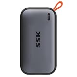 SSK 1 TB tragbare Externe NVME-SSD, bis zu 1050 MB/s, Extreme...