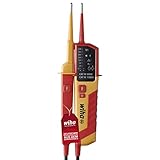 Wiha Spannungs- und Durchgangsprüfer 1.500 V, CAT IV inkl. 2x AAA-Batterien I LED-Anzeige...