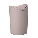 TATAY Mülleimer Bad, 6L Kapazität, Polypropylen, BPA frei, Taupe. Maßnahmen...